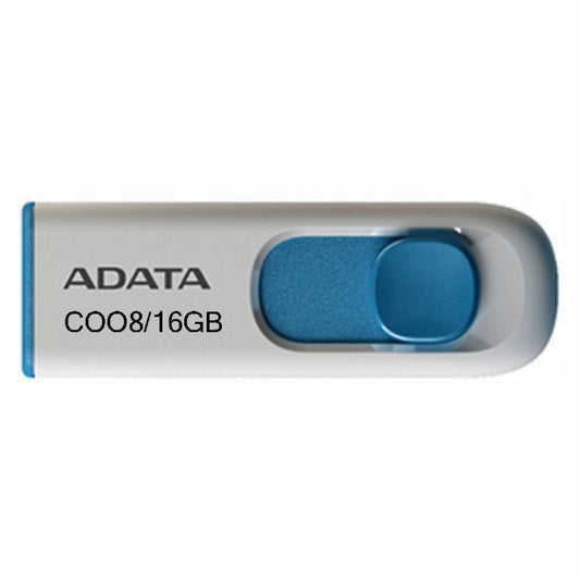 ADATA C008 Car Office Universal Usb2.0 U Disk, Capacity: 16 GB(Blue) - USB Flash Drives by ADATA | Online Shopping South Africa | PMC Jewellery | Buy Now Pay Later Mobicred