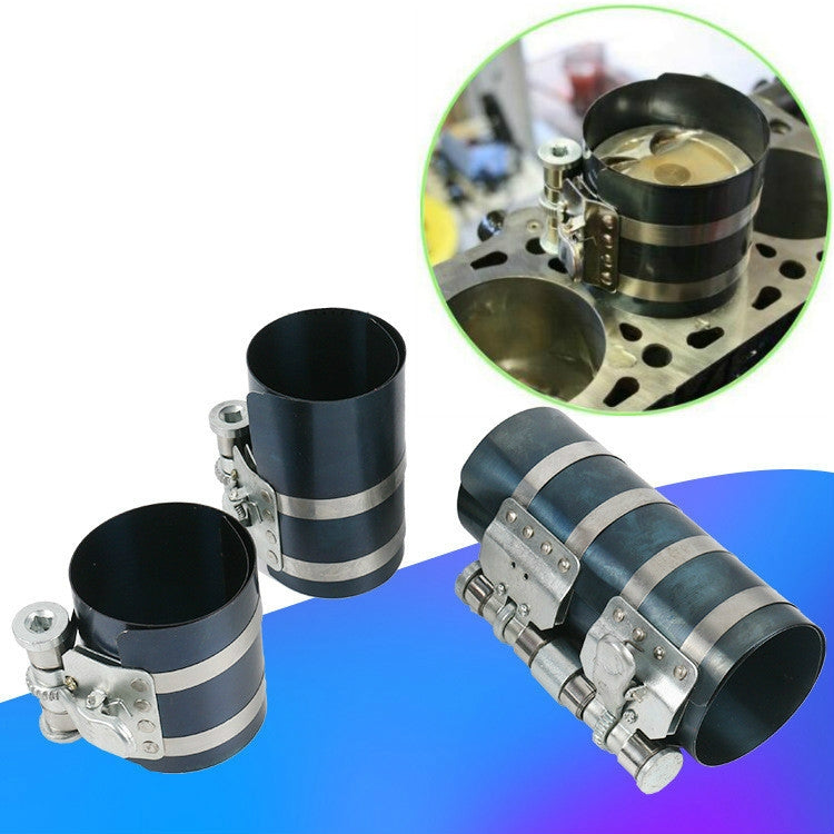 2 PCS Piston Ring Compressor Shrinker Piston Ring Installation Tool Engine Repair Tool, Specification: 6 inch - Engine Fittings by PMC TechLife | Online Shopping South Africa | PMC TechLife | Buy Now Pay Later Mobicred