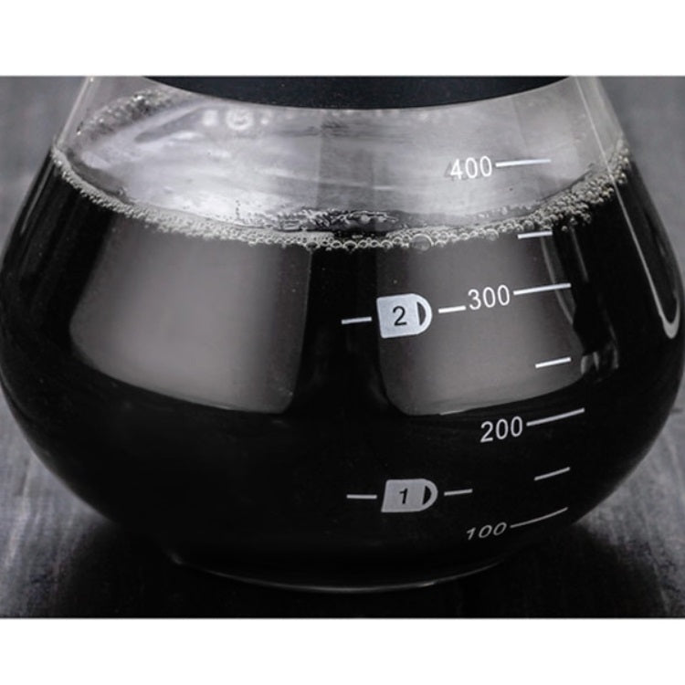 High Temperature Resistant Coffee Maker, Capacity:400ml, Style:Without Strainer - free shipping - PMC TechLife - Order now!
