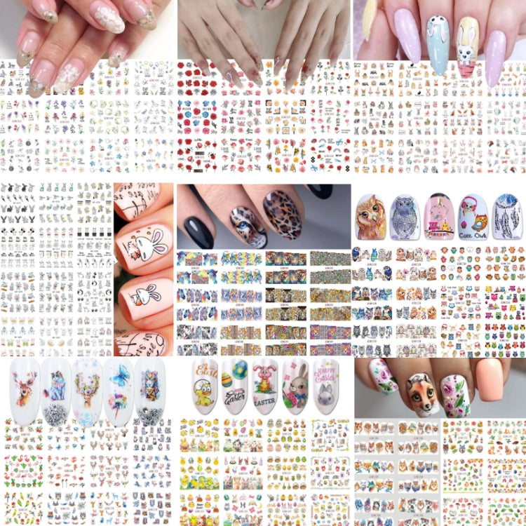 Nail Art Stickers Small Fresh Dream Catcher Stickers(BN2533-2544) - Nail Stickers by PMC Jewellery | Online Shopping South Africa | PMC Jewellery | Buy Now Pay Later Mobicred