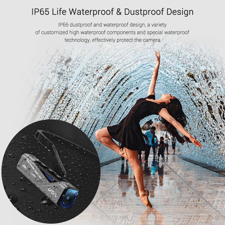 ORDRO EP7 4K Head-Mounted  Auto Focus Live Video Smart Sports Camera, Style:Without Remote Control(Silver Black) - Sports Camera by PMC TechLife | Online Shopping South Africa | PMC TechLife | Buy Now Pay Later Mobicred