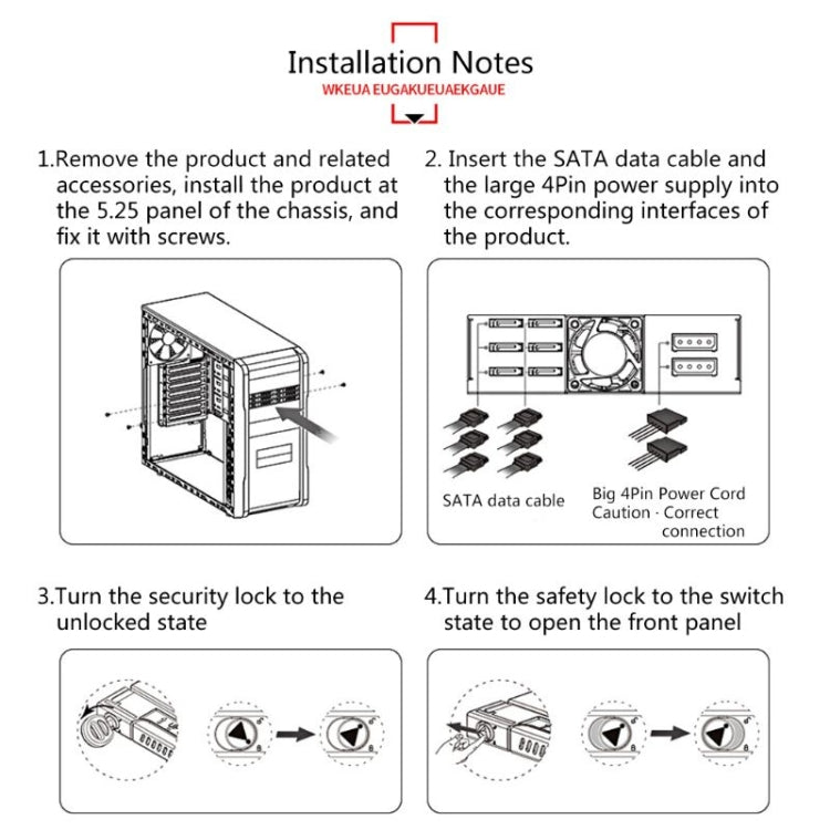 OImaster MR-6601 Six-Bay Optical Drive Hard Disk Box - free shipping - PMC Jewellery - Order now!