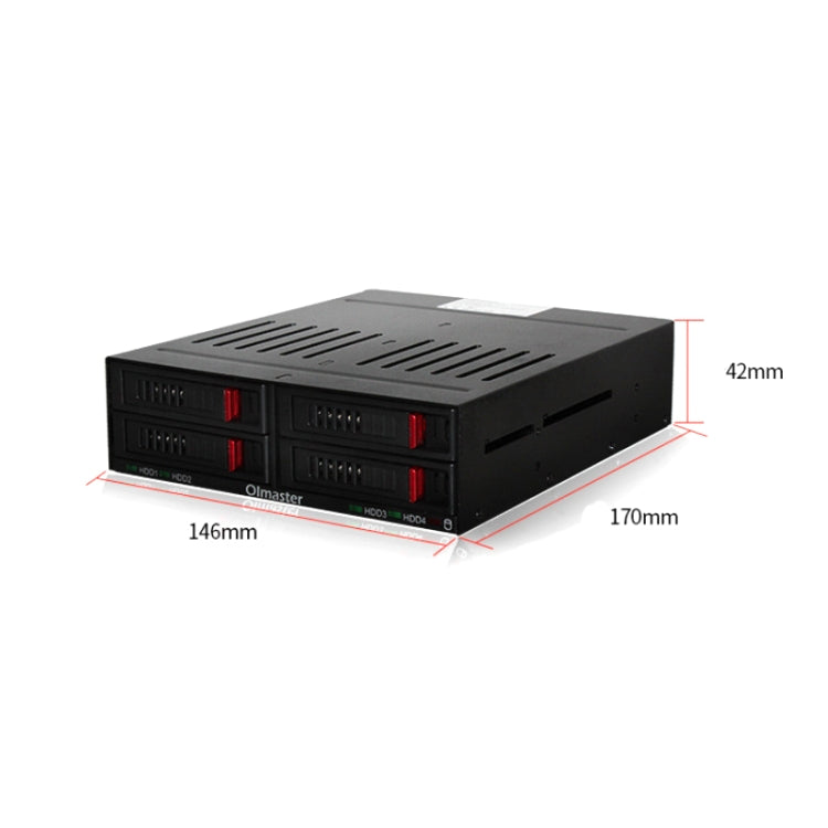 OImaster HE-2006 Multi-Bay Chassis Built-In Hard Disk Box - free shipping - PMC Jewellery - Order now!