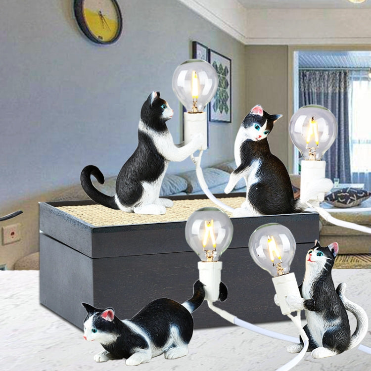 Cat Light Animal Table Lamp Mini Night Light, Power Plug:UK Plug(Holding Baby) - Bedside Light by PMc TechLife | Online Shopping South Africa | PMc TechLife | Buy Now Pay Later Mobicred