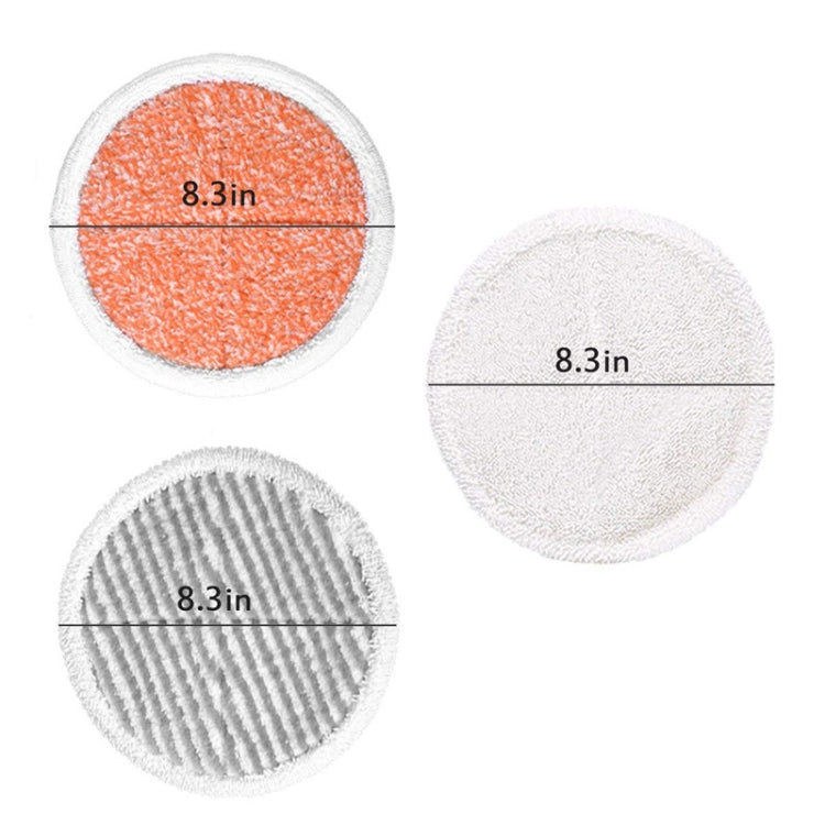 2 PCS Steam Mop Cleaning Replacement Cloth for Bissell 2124/2039A Series(Orange) - For Bissell Accessories by PMc TechLife | Online Shopping South Africa | PMc TechLife | Buy Now Pay Later Mobicred