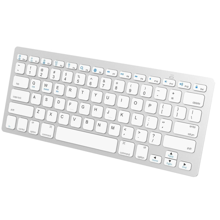 X5 Ultra-Thin Mini Wireless Keyboard + Wireless Mouse Set, Support Win / Android / IOS System(Silver) - Universal Keyboard by PMC TechLife | Online Shopping South Africa | PMC TechLife