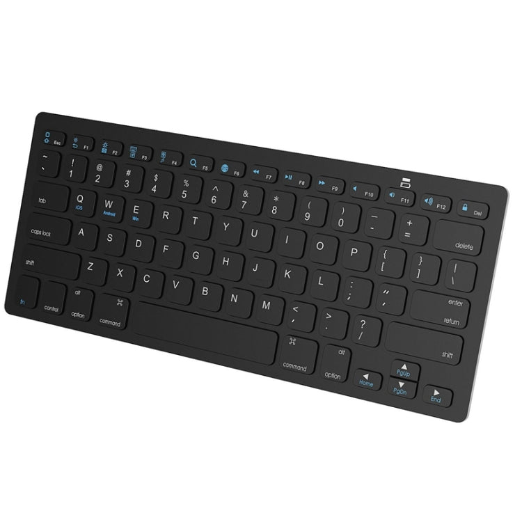 X5 Ultra-Thin Mini Wireless Keyboard + Wireless Mouse Set, Support Win / Android / IOS System(Black) - Universal Keyboard by PMC Jewellery | Online Shopping South Africa | PMC Jewellery