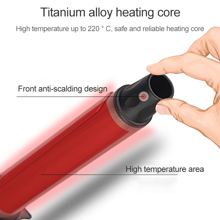 Nano Titanium Hair Curler with LED Digital Temperature Display, Size: 19mm, US Plug - free shipping - PMC TechLife - Order now!