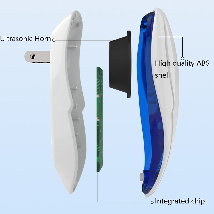 DC-9015 Household Energy-saving Multi-function Variable Frequency Ultrasonic Electronic Mouse and Mosquito Repellent, Style:EU Plug(White) - Repellents by PMC Jewellery | Online Shopping South Africa | PMC Jewellery | Buy Now Pay Later Mobicred