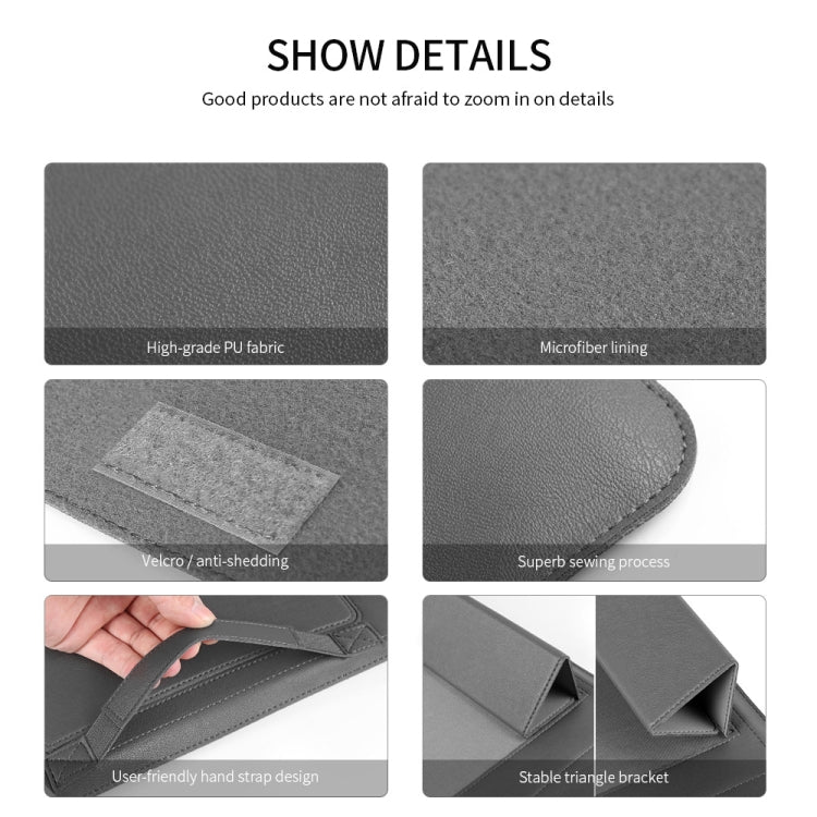 A2 4 in 1 Computer Bracket Liner Bag Storage Bag, Size:13/14 inch(Dark Blue) - 14.1 inch by PMC TechLife | Online Shopping South Africa | PMC TechLife | Buy Now Pay Later Mobicred