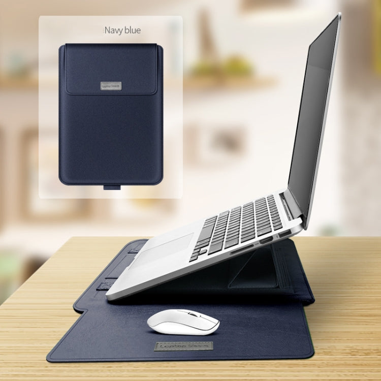 A2 4 in 1 Computer Bracket Liner Bag Storage Bag, Size:13/14 inch(Dark Blue) - 14.1 inch by PMC TechLife | Online Shopping South Africa | PMC TechLife | Buy Now Pay Later Mobicred