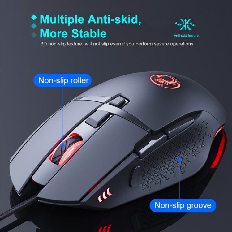 iMICE T91 8 Keys 7200DPI USB Wired Luminous Gaming Mouse, Cable Length: 1.8m - free shipping - PMC TechLife - Order now!