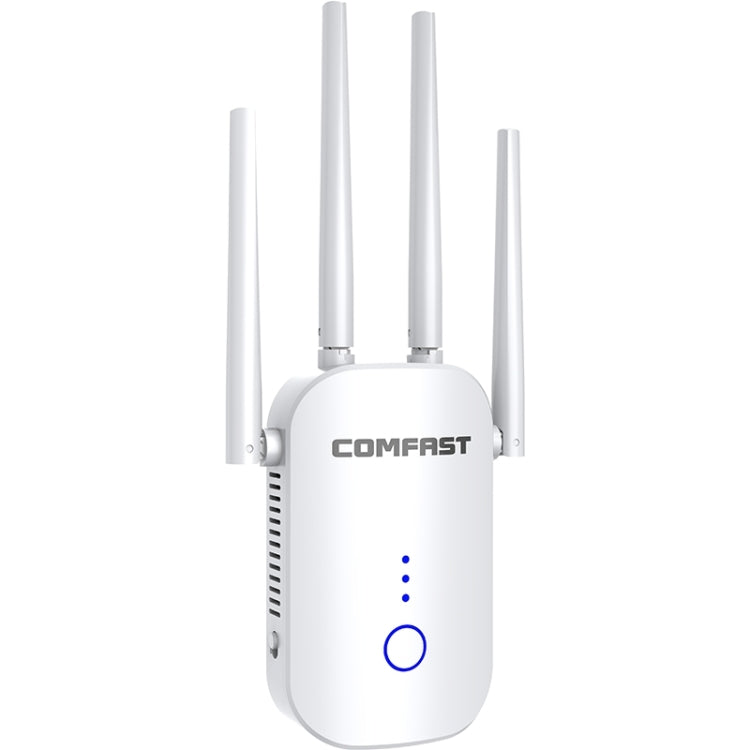 COMFAST CF-WR758AC Dual Frequency 1200Mbps Wireless Repeater 5.8G WIFI Signal Amplifier, CN Plug - Broadband Amplifiers by COMFAST | Online Shopping South Africa | PMC Jewellery | Buy Now Pay Later Mobicred