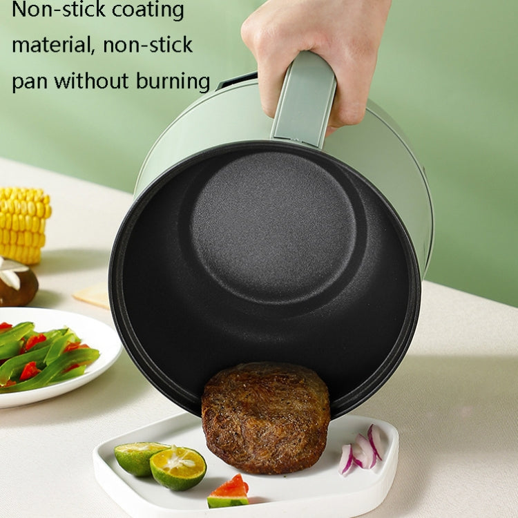 Multi-Function Electric-Cooker Mini Dormitory Student Cooking Rice Stir Frying Non-Stick Pot, 110V US Plug, Colour: White Manual Single Pot(1.7L) - free shipping - PMC TechLife - Order now!