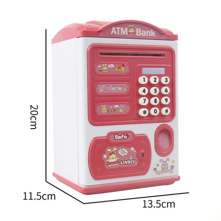 Simulation Password Fingerprint Sensor Unlocking Money Box Automatic Roll Money Safe ATM Piggy Bank(Blue) - Piggy Banks by PMc TechLife | Online Shopping South Africa | PMc TechLife | Buy Now Pay Later Mobicred
