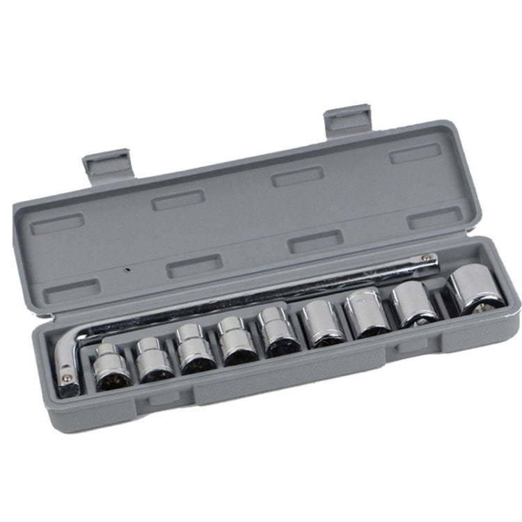 10 In1 Wrench Socket Repair Casing Toolbox Set Quick Multi-Function Screw Unloading Hardware Tool - Hand Tool Sets by PMC TechLife | Online Shopping South Africa | PMC TechLife | Buy Now Pay Later Mobicred