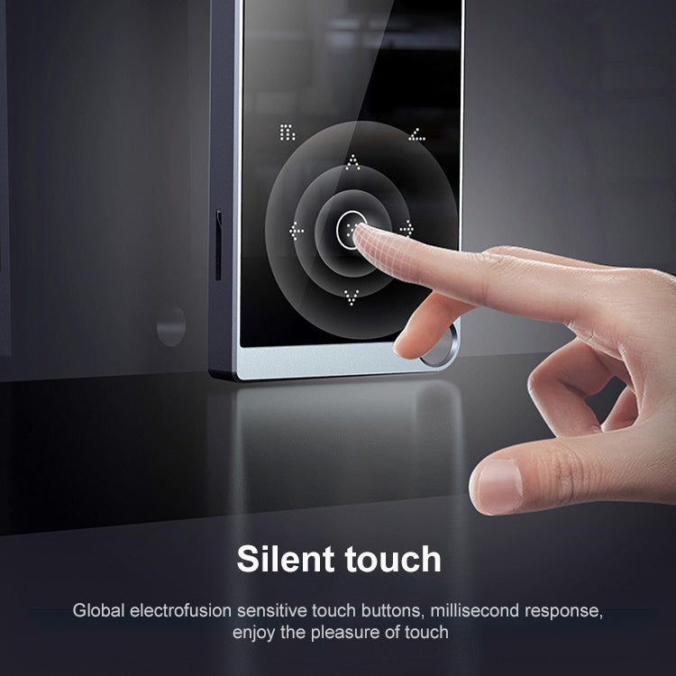 E05 2.4 inch Touch-Button MP4 / MP3 Lossless Music Player, Support E-Book / Alarm Clock / Timer Shutdown, Memory Capacity: 16GB without Bluetooth(Blue) - free shipping - PMC Jewellery - Order now!