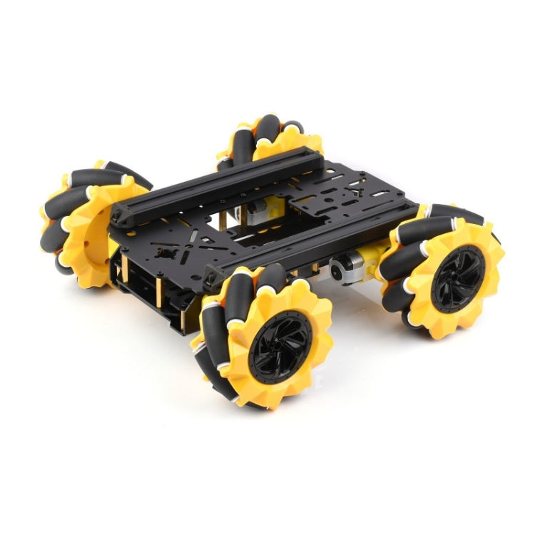 Waveshare Smart Mobile Robot Chassis Kit, Chassis:With Shock-absorbing(Mecanum Wheels) - Robotics Accessories by Waveshare | Online Shopping South Africa | PMC Jewellery | Buy Now Pay Later Mobicred