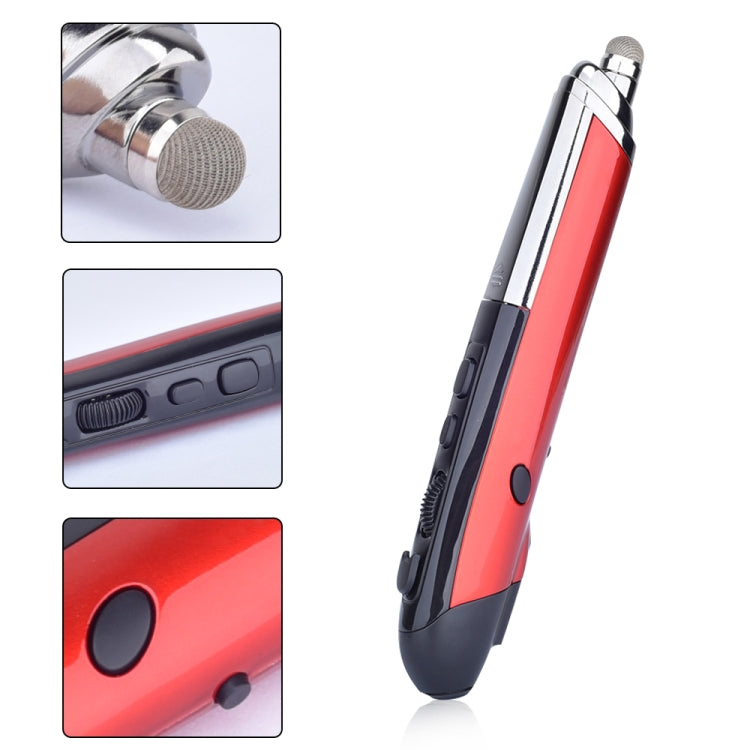 PR-08 1600DPI 6 Keys 2.4G Wireless Electronic Whiteboard Pen Multi-Function Pen Mouse PPT Flip Pen(Red) -  by PMC Jewellery | Online Shopping South Africa | PMC Jewellery | Buy Now Pay Later Mobicred