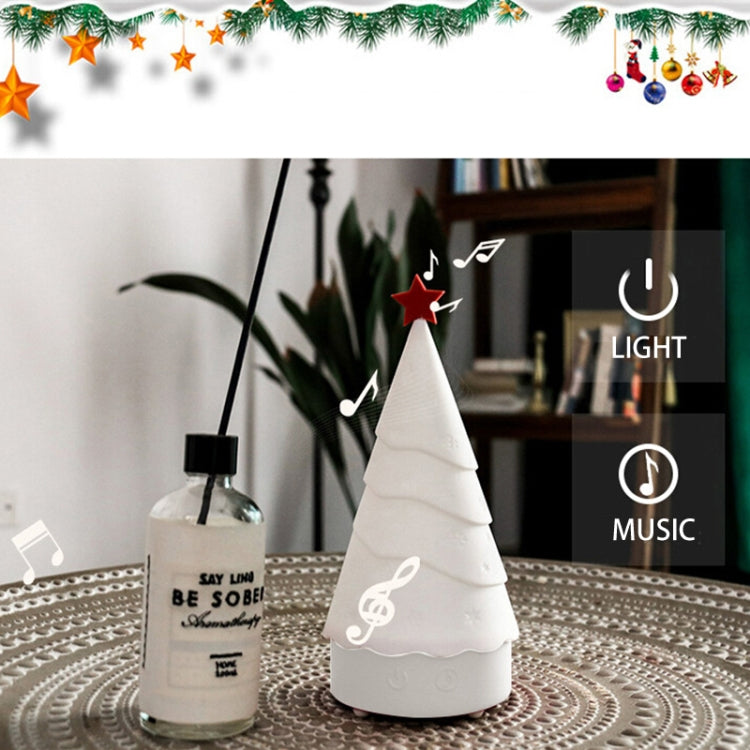 Silicone Night Light Christmas Tree with Music Holiday Decorative Lamp(Colorful Light) - Night Lights by PMc TechLife | Online Shopping South Africa | PMc TechLife | Buy Now Pay Later Mobicred