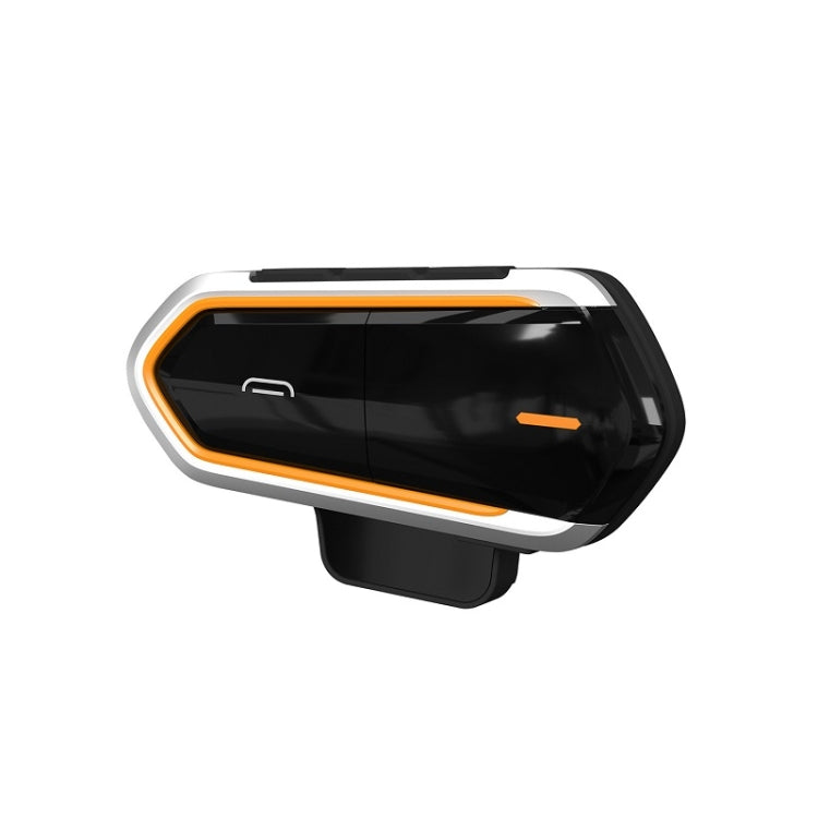 BT-S2 Helmet Bluetooth Headset FM Radio/CSR Full Duplex Walkie Talkie(Black Orange) - Motorcycle Walkie Talkie by PMC Jewellery | Online Shopping South Africa | PMC Jewellery | Buy Now Pay Later Mobicred