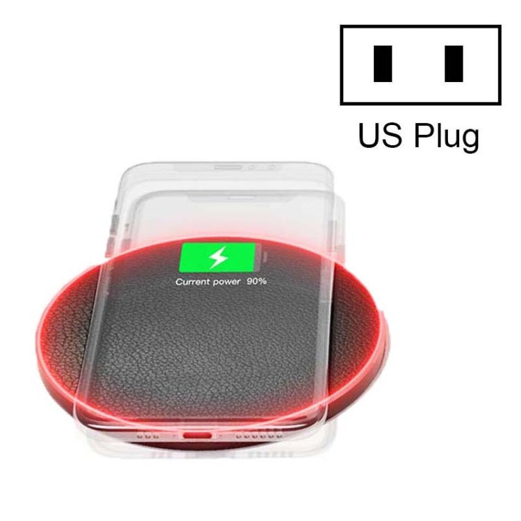 JAKCOM TWC Multifunctional Wireless Charging with Constant Temperature Heating Function US Plug (Black) - Wireless Charger by JAKCOM | Online Shopping South Africa | PMC Jewellery | Buy Now Pay Later Mobicred