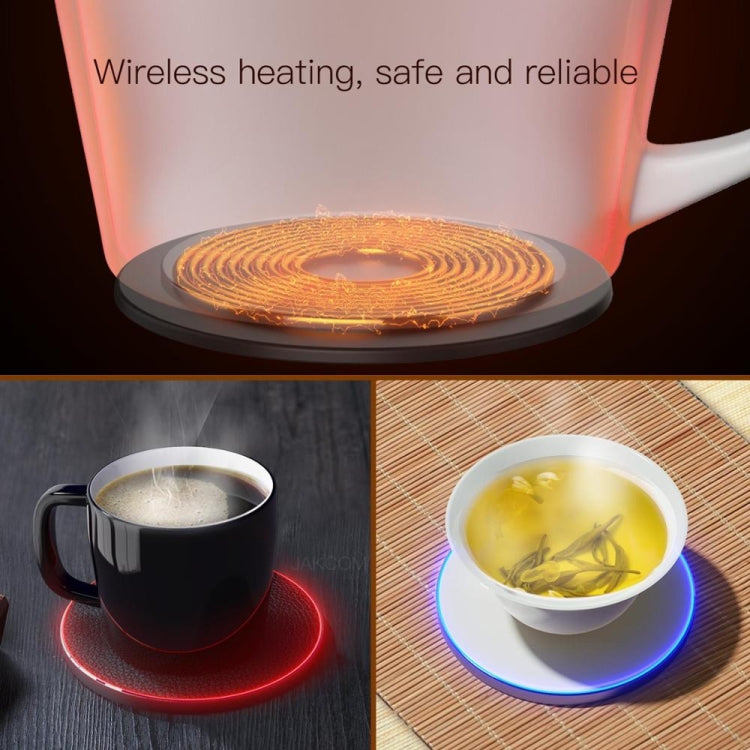 JAKCOM TWC Multifunctional Wireless Charging with Constant Temperature Heating Function EU Plug (Black) - Wireless Charger by JAKCOM | Online Shopping South Africa | PMC Jewellery | Buy Now Pay Later Mobicred