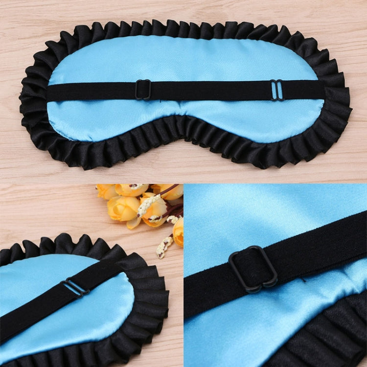 Comfortable Imitation Silk Satin Personalized Travel Sleep Mask Eye Cover(Green) - free shipping - PMC TechLife - Order now!