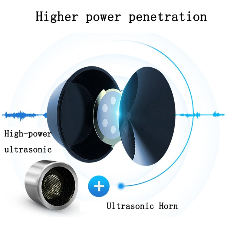 BG302 Dual-Speaker Intelligent Frequency Conversion Mosquito Repellent Ultrasonic Insect Repellent, Product specifications:  EU Plug 220V(Black) - Repellents by PMC TechLife | Online Shopping South Africa | PMC TechLife | Buy Now Pay Later Mobicred