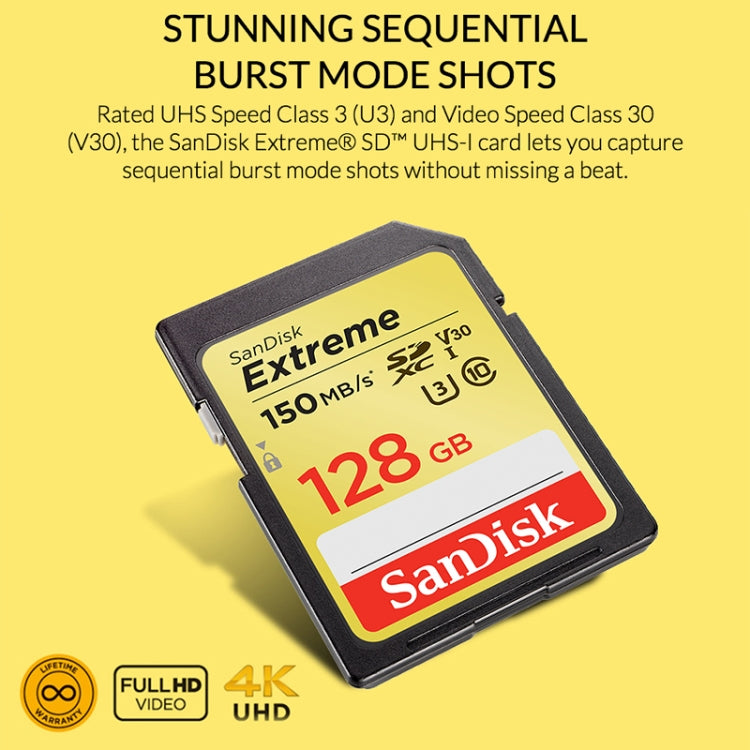 SanDisk Video Camera High Speed Memory Card SD Card, Colour: Gold Card, Capacity: 32GB - SD Card by SanDisk | Online Shopping South Africa | PMC Jewellery | Buy Now Pay Later Mobicred