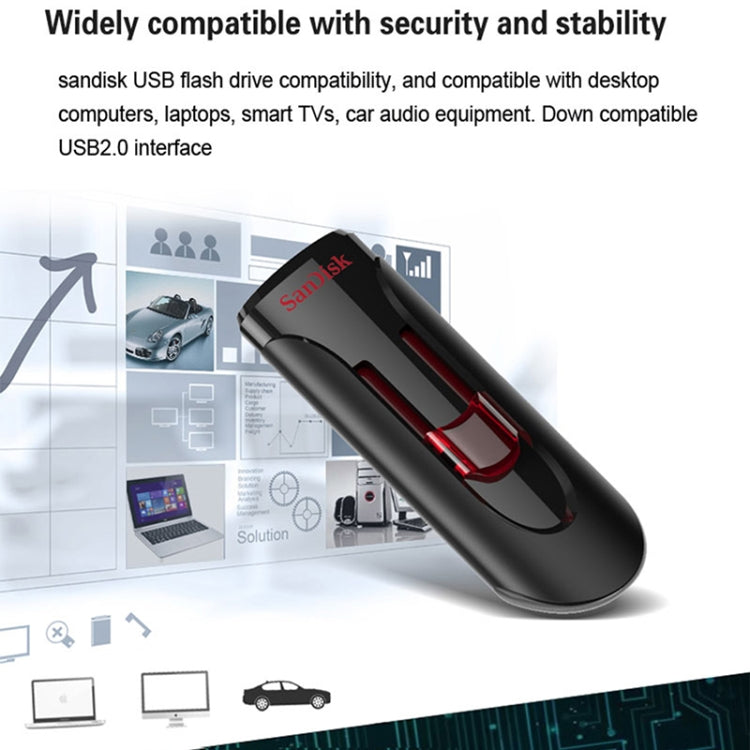 SanDisk CZ600 USB 3.0 High Speed U Disk, Capacity: 128GB - USB Flash Drives by SanDisk | Online Shopping South Africa | PMC Jewellery | Buy Now Pay Later Mobicred