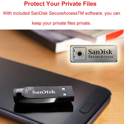 SanDisk CZ410 USB 3.0 High Speed Mini Encrypted U Disk, Capacity: 128GB - USB Flash Drives by SanDisk | Online Shopping South Africa | PMC Jewellery | Buy Now Pay Later Mobicred