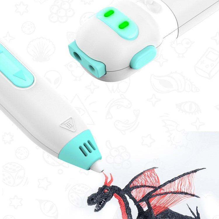 Drawing Three-Dimensional Graffiti Low Temperature 3D Printing Pen For Children A2 Young Bear - 3D Printer by PMC Jewellery | Online Shopping South Africa | PMC Jewellery | Buy Now Pay Later Mobicred