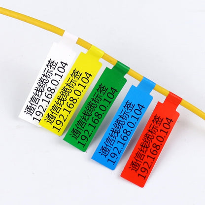 Printing Paper Cable Label For NIIMBOT B50 Labeling Machine(03F-Yellow) - Printer Accessories by NIIMBOT | Online Shopping South Africa | PMC Jewellery | Buy Now Pay Later Mobicred