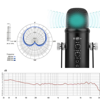 BM-86 USB Condenser Microphone Voice Recording Computer Microphone Live Broadcast Equipment Set, Specification: Standard+Small Blowout Prevention Net - Microphone by PMC Jewellery | Online Shopping South Africa | PMC Jewellery | Buy Now Pay Later Mobicred