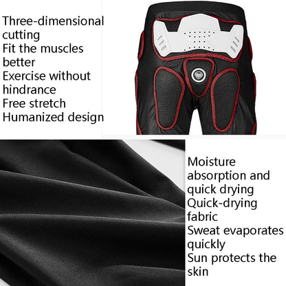 SULAITE Motorcycle Cross-Country Riding Trousers Protective Hip Pants, Specification: L(Black) - Protective Gear by SULAITE | Online Shopping South Africa | PMC Jewellery | Buy Now Pay Later Mobicred