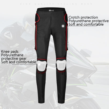 SULAITE Motorcycle Cross-Country Riding Trousers Protective Hip Pants, Specification: XL(Black) - Protective Gear by SULAITE | Online Shopping South Africa | PMC Jewellery | Buy Now Pay Later Mobicred