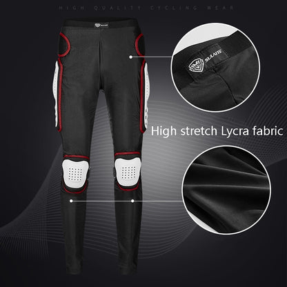 SULAITE Motorcycle Cross-Country Riding Trousers Protective Hip Pants, Specification: XXL(Black) - Protective Gear by SULAITE | Online Shopping South Africa | PMC Jewellery | Buy Now Pay Later Mobicred