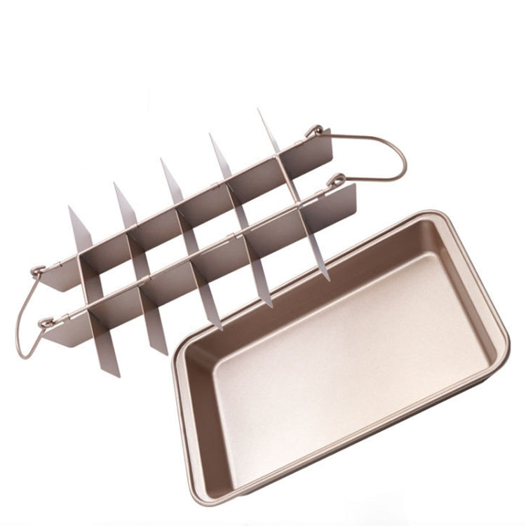 Brownie Pan Cake Mold Square Bread Baking Thick Solid Bottom Non-Stick Baking Pan - free shipping - PMC TechLife - Order now!