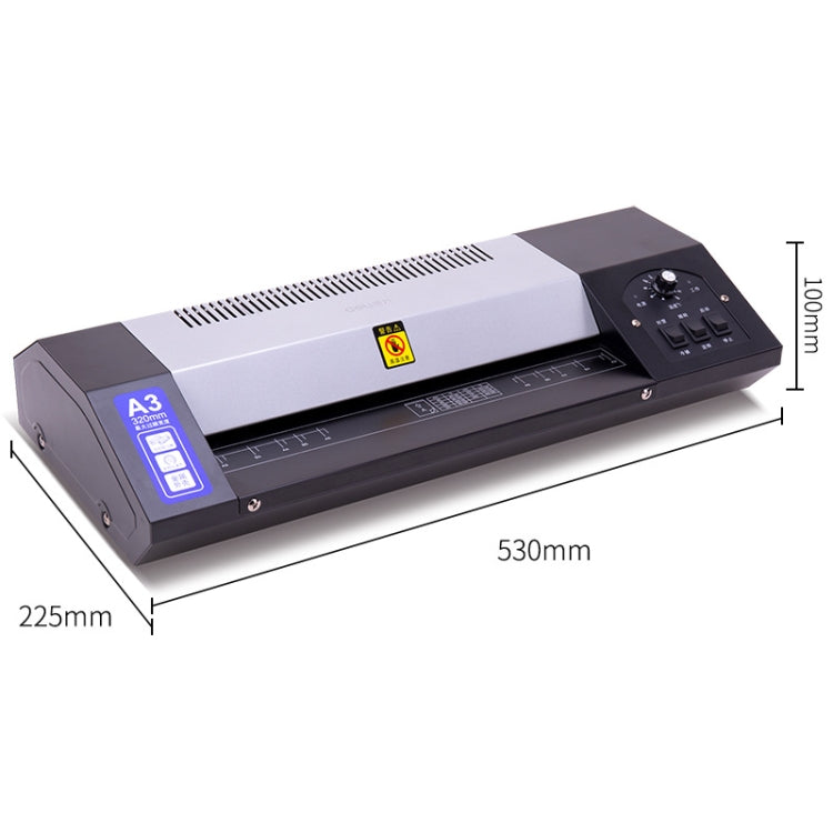 Deli 3890 Photo Laminating Machine Heat Sealing And Cold Laminating Dual-Use Laminating Machine, CN Plug - Others by Deli | Online Shopping South Africa | PMC Jewellery | Buy Now Pay Later Mobicred