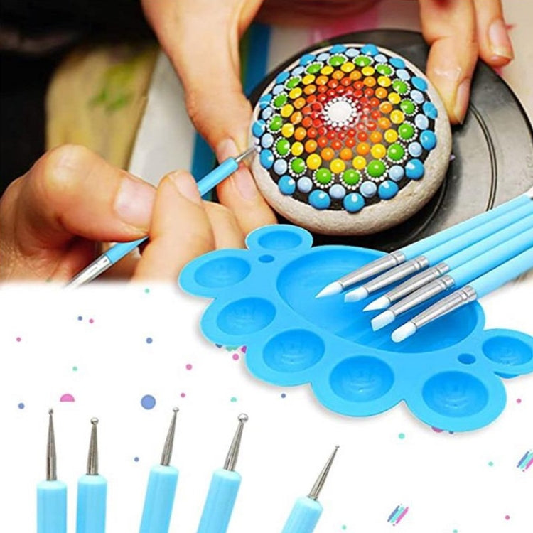 53 PCS Mandala Drawing Tool With Storage Bag - Art Supplies by PMC TechLife | Online Shopping South Africa | PMC TechLife
