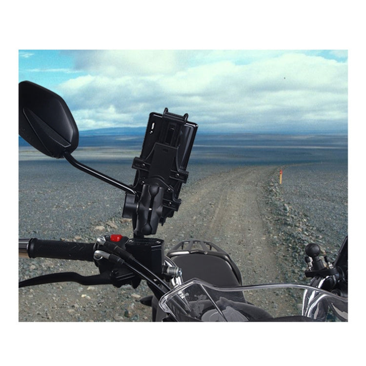 Motorcycle Multi-Function Mobile Phone Holder Adjustable Universal Locomotive Riding Anti-Shake Fixed Equipment(All-rounder U-shape) - Holder by PMC Jewellery | Online Shopping South Africa | PMC Jewellery | Buy Now Pay Later Mobicred