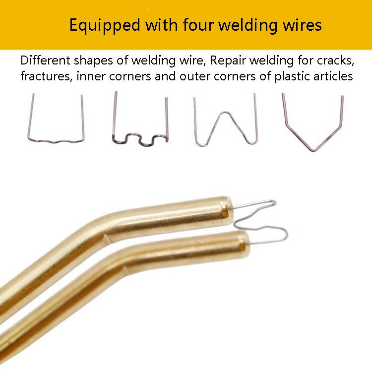 H50 Car Bumper Crack Repair Welding Machine Plastic Welding Nail Artifact, AU Plug(Red) - Hand Tool Sets by PMC TechLife | Online Shopping South Africa | PMC TechLife | Buy Now Pay Later Mobicred
