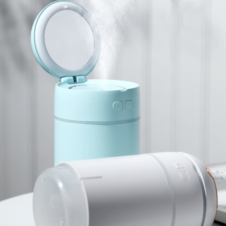 K005 Portable Hydrating LED Fill Light Makeup Mirror USB Mini Humidifier(Pink) - free shipping - PMC TechLife - Order now!