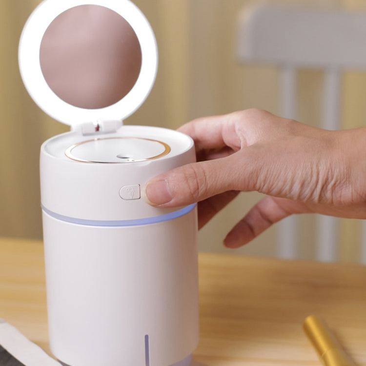 K005 Portable Hydrating LED Fill Light Makeup Mirror USB Mini Humidifier(Pink) - free shipping - PMC TechLife - Order now!