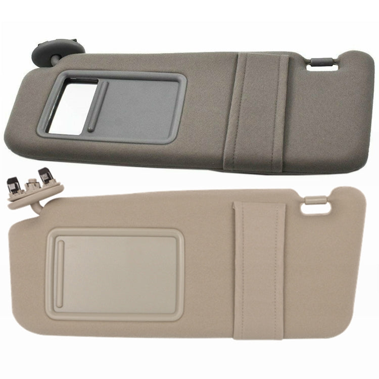 Left Driver Side Sun Visor With Mirror Driving Position Sun Visor For Toyota Camry 2007-2011(Beige) - Interior Mirrors by PMC TechLife | Online Shopping South Africa | PMC TechLife | Buy Now Pay Later Mobicred