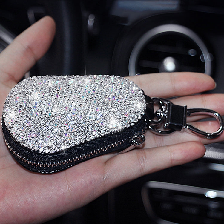 Diamond Car Gourd Key Case Car Key Case(Pink Diamond) - Car Key Cases by PMC Jewellery | Online Shopping South Africa | PMC Jewellery | Buy Now Pay Later Mobicred