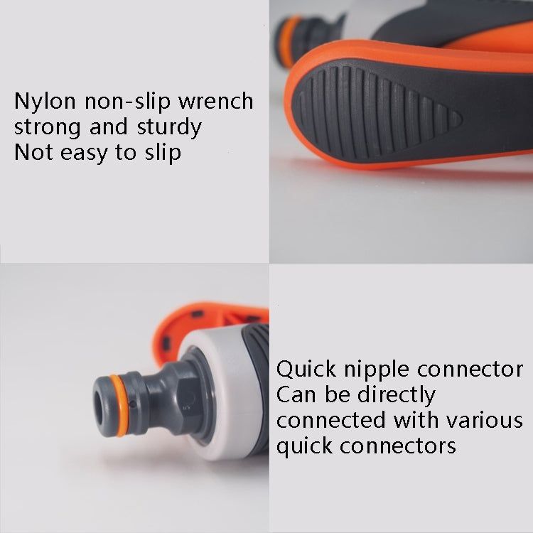 Plastic Household Flower Garden Watering Sprinkler, With Rubber Quick Connector+Rubber Threaded Joint - Watering & Irrigation by PMC TechLife | Online Shopping South Africa | PMC TechLife