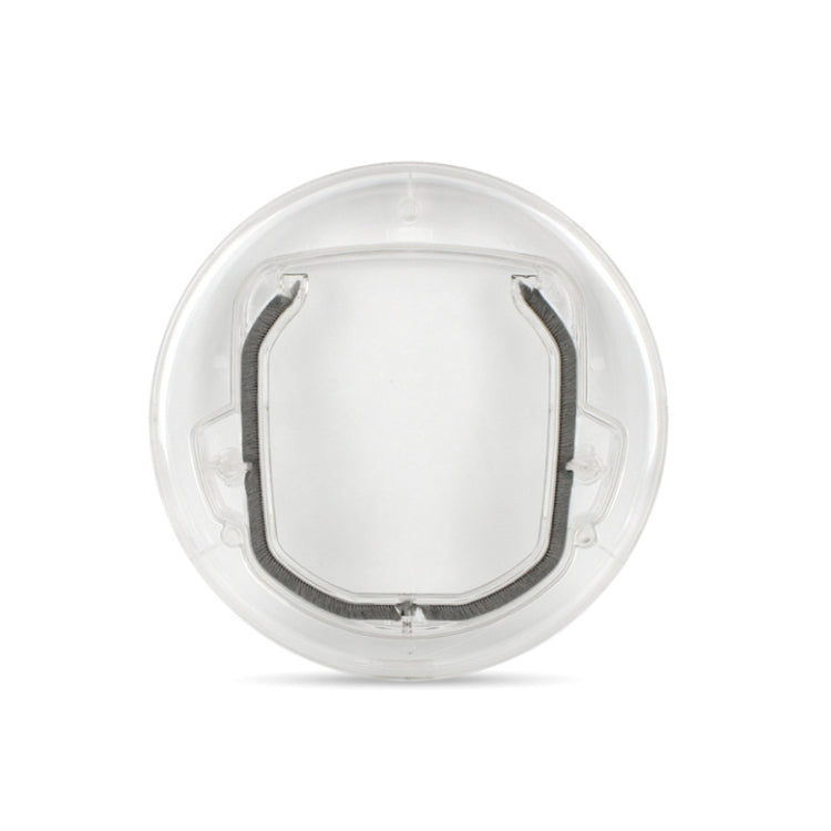 Pet Supplies PC Material Round Glass Door Cat Puppy Door Hole(Transparent) - Pet Screen Doors by PMC Jewellery | Online Shopping South Africa | PMC Jewellery