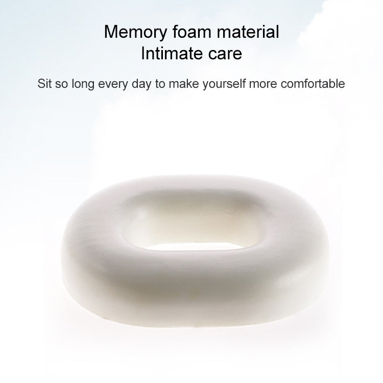 Slow Resilience Memory Foam Office Hip Pad After Hemorrhoids Operation Cushion(Coffee Color) - Cushions & Pillows by PMC Jewellery | Online Shopping South Africa | PMC Jewellery | Buy Now Pay Later Mobicred